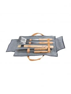 Accessoires barbecue Denim, 5 élém., larg. 50 x haut. 36 cm -Jardin Soldes Boutique Accessoires barbecue Denim 5 elem 3