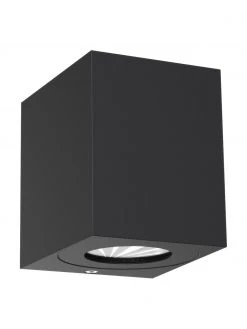 Nordlux Applique murale d'extérieur LED design, spot orientable Canto Kubi, larg. 9 x haut. 10 cm