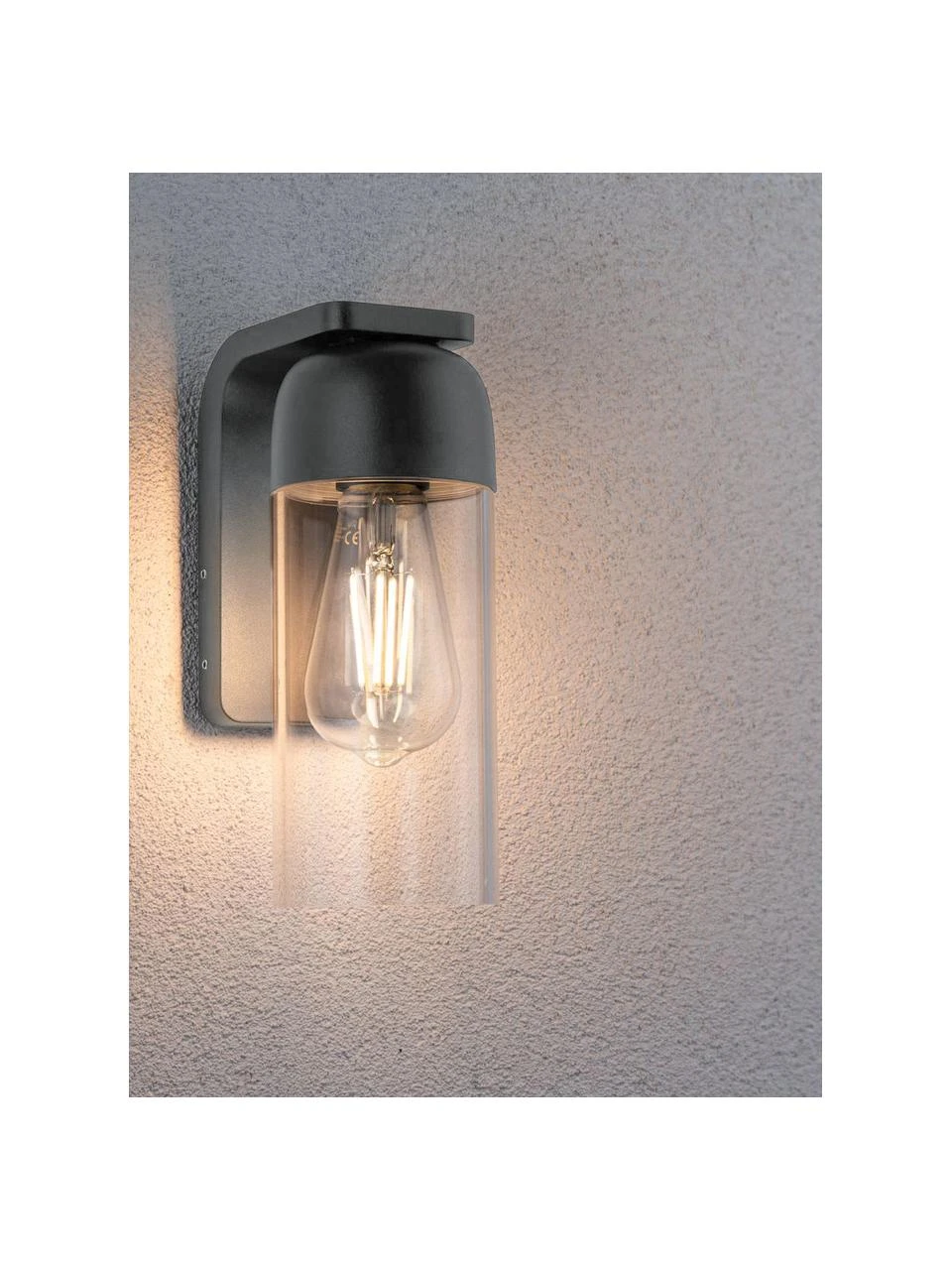 Paulmann Applique murale d'extérieur Lantea, larg. 9 x prof. 14 cm 4 Paulmann Applique murale d'extérieur Lantea, larg. 9 x prof. 14 cm – Image 2