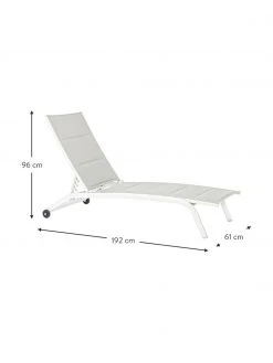 Bizzotto Bain de soleil Cleopas, larg. 61 x long. 192 cm -Jardin Soldes Boutique Bain de soleil Cleopas 2