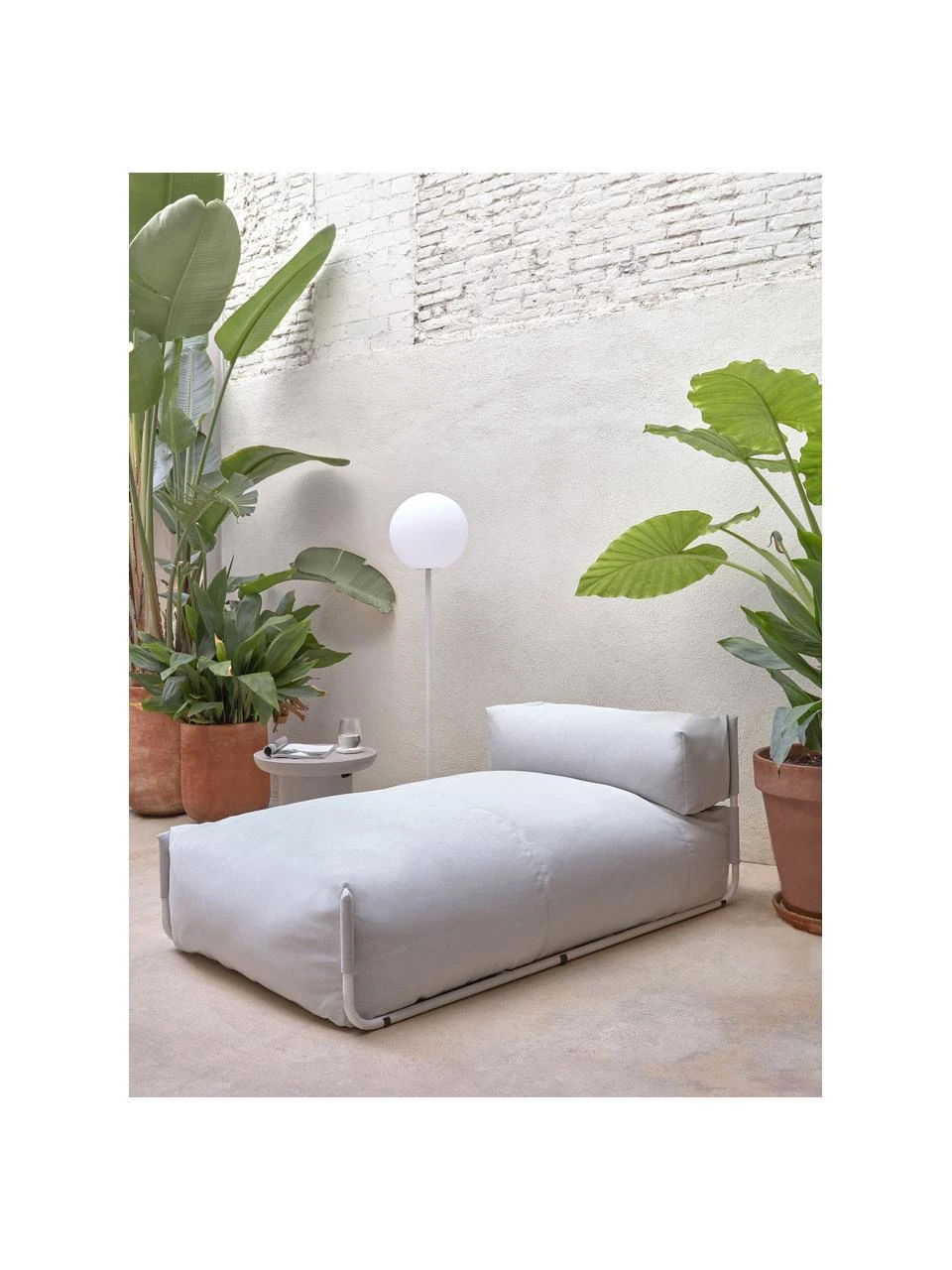 Bain de soleil gonflable gris Square, larg. 101 x prof. 165 cm 4 Bain de soleil gonflable gris Square, larg. 101 x prof. 165 cm – Image 2