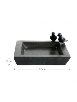 Bain d'oiseaux Keram, larg. 32 x haut. 12 cmSeulement 1 produit disponible -Jardin Soldes Boutique Bain doiseaux Keram 2