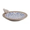 Bain d'oiseaux en céramique Cerino, Ø 34 x haut. 11 cm -Jardin Soldes Boutique Bain doiseaux en ceramique Cerino