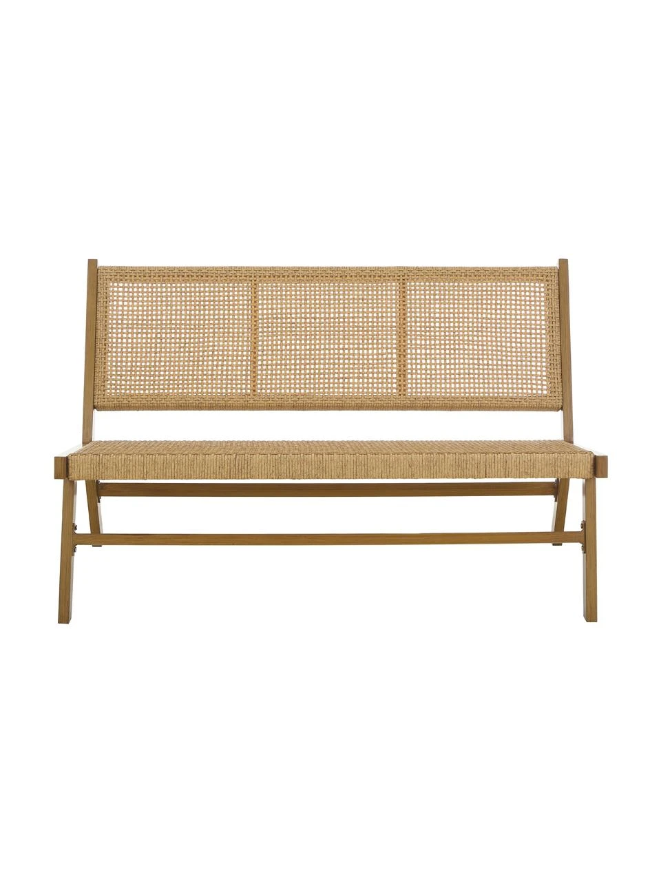Westwing Collection Banc de jardin aspect bois Palina, larg. 121 x haut. 75 cm 7 Westwing Collection Banc de jardin aspect bois Palina, larg. 121 x haut. 75 cm – Image 5