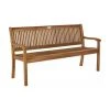 Bizzotto Banc de jardin bois Noemi, larg. 158 x haut. 88 cm -Jardin Soldes Boutique Banc de jardin bois Noemi