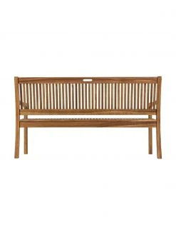 Bizzotto Banc de jardin bois Noemi, larg. 158 x haut. 88 cm -Jardin Soldes Boutique Banc de jardin bois Noemi 4