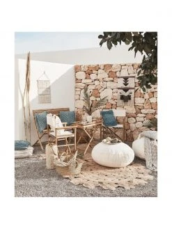 Lene Bjerre Banc en bambou Mandisa, larg. 120 x prof. 33 cm -Jardin Soldes Boutique Banc en bambou Mandisa 4