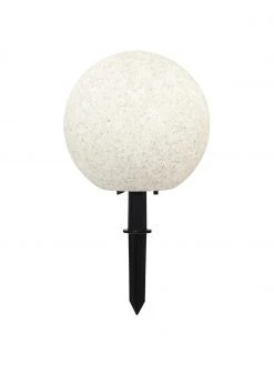 Borne d'éclairage LED avec prise Gardenlight, Ø 29 x haut. 30 cm