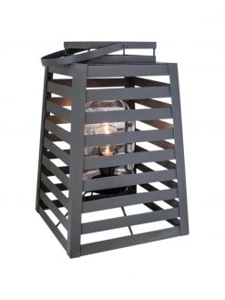 By Rydens Borne d'éclairage avec prise secteur Yankton, larg. 30 x haut. 60 cmDisponibilité limitée