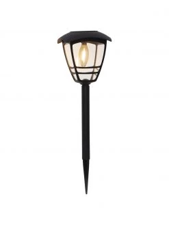 Borne d'éclairage solaire LED Felix, Ø 14 x haut. 45 cm