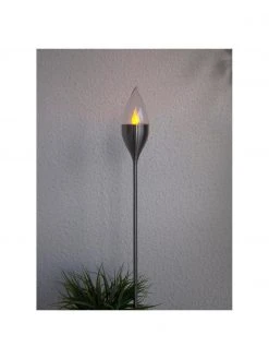 Borne d'éclairage solaire LED Olympos, Ø 9 x haut. 115 cm -Jardin Soldes Boutique Borne declairage solaire LED Olympos 4