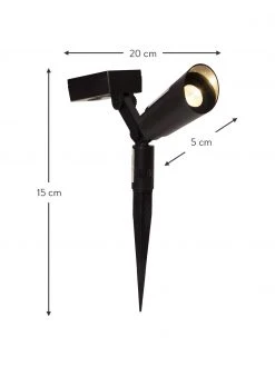 Borne d'éclairage solaire LED Powerspot, 2 pièces, larg. 20 x haut. 15 cm 9 Borne d'éclairage solaire LED Powerspot, 2 pièces, larg. 20 x haut. 15 cm -Jardin Soldes Boutique Borne declairage solaire LED Powerspot 2 pieces 2