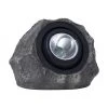 Borne d'éclairage solaire LED Rocky, larg. 20 x haut. 16 cm -Jardin Soldes Boutique Borne declairage solaire LED Rocky