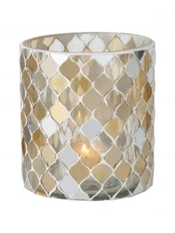 Bougeoir oriental Horya, 3 élém., Ø 10 cm x haut. 11 cm -Jardin Soldes Boutique Bougeoir oriental Horya 3 elem 4