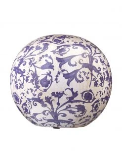 Boule décorative en céramique Cerino, Ø 13 x haut. 13 cm