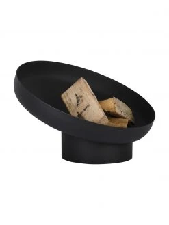 Braséro incliné Dannie, larg. 50 x haut. 39 cm