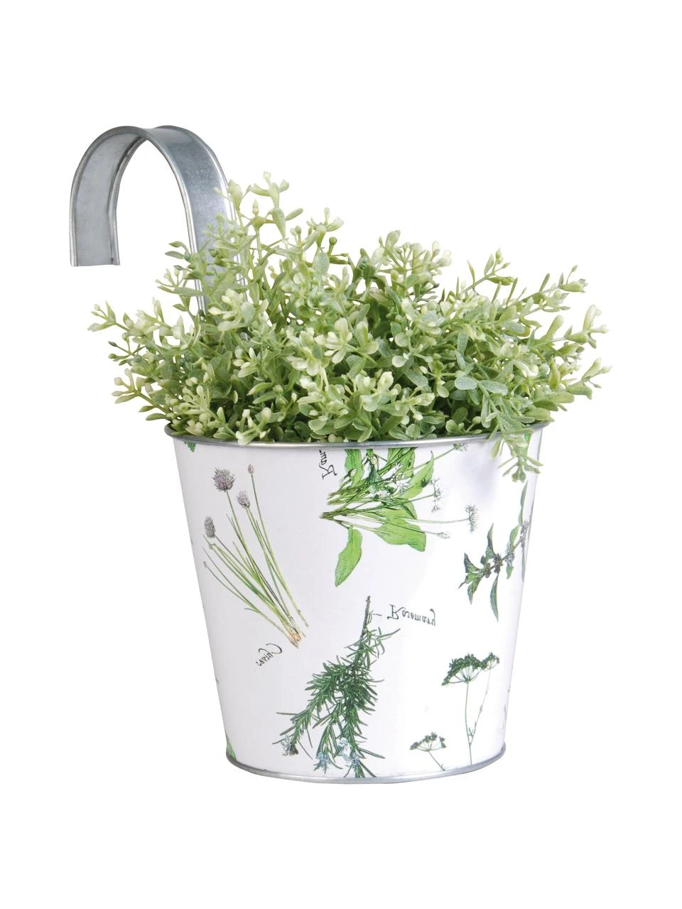 Cache-pot avec crochet Herbs, larg. 25 x haut. 26 cm 5 Cache-pot avec crochet Herbs, larg. 25 x haut. 26 cm – Image 3