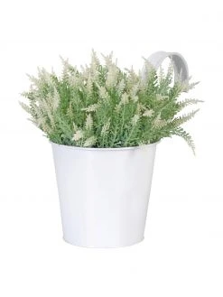 Cache-pot avec crochet Larissa, larg. 16 x long. 22 cm