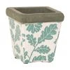 Cache-pot céramique XS Crack, larg. 10 x haut. 11 cm -Jardin Soldes Boutique Cache pot ceramique XS Crack