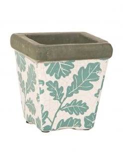 Cache-pot céramique XS Crack, larg. 10 x haut. 11 cm