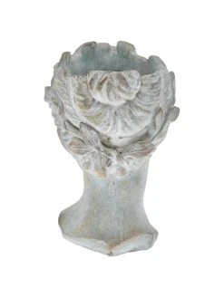 Cache-pot en béton Pass, Ø 18 x haut. 27 cm -Jardin Soldes Boutique Cache pot en beton Pass 4