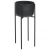 Nordal Cache-pot en métal Minell, Ø 38 x haut. 75 cmDisponibilité limitée -Jardin Soldes Boutique Cache pot en metal Minell