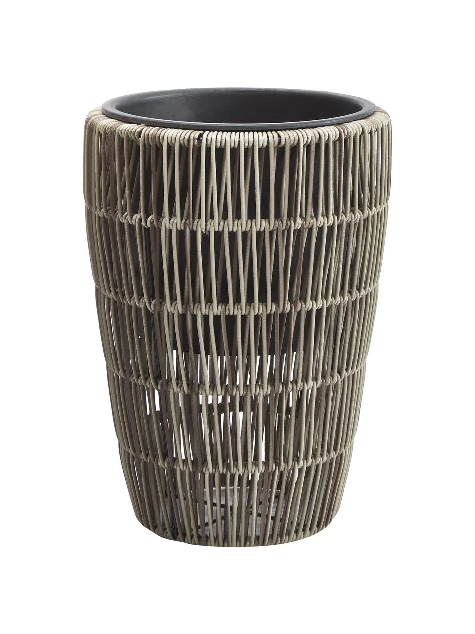 Westwing Collection Cache-pot en rotin brun Lucian, 3 élém., Lot de différentes tailles 7 Westwing Collection Cache-pot en rotin brun Lucian, 3 élém., Lot de différentes tailles – Image 5