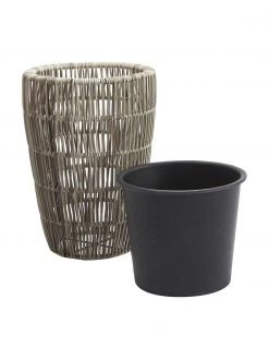 Westwing Collection Cache-pot en rotin brun Lucian, 3 élém., Lot de différentes tailles 13 Westwing Collection Cache-pot en rotin brun Lucian, 3 élém., Lot de différentes tailles -Jardin Soldes Boutique Cache pot en rotin brun Lucian 3 elem 5