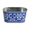 Cache-pot ethno Barcelona, larg. 23 x haut. 12 cm -Jardin Soldes Boutique Cache pot ethno Barcelona