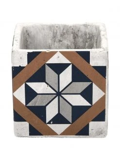 Cache-pot ethno Portugal, larg. 11 x haut. 11 cm -Jardin Soldes Boutique Cache pot ethno Portugal 3