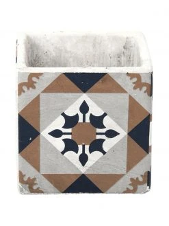 Cache-pot ethno Portugal, larg. 11 x haut. 11 cm -Jardin Soldes Boutique Cache pot ethno Portugal 4