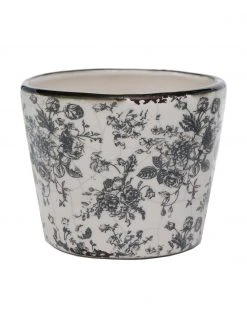 Cache-pot fait main Anny, 3 &eacute;l&eacute;m., Lot de différentes taillesDisponibilité limitée -Jardin Soldes Boutique Cache pot fait main Anny 3 elem 4