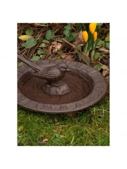 Cadran solaire d&eacute;coratif Bird, Ø 25 x haut. 10 cm -Jardin Soldes Boutique Cadran solaire decoratif Bird 4