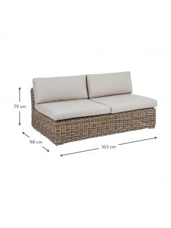 Bizzotto Canapé 2 places de jardin Coraline, larg. 163 x prof. 98 cmSeulement 1 produit disponible -Jardin Soldes Boutique Canape 2 places de jardin Coraline 2