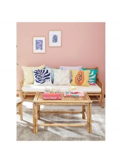 Lene Bjerre Canapé en bambou assise rembourrée Mandisa (3 places), larg. 180 x prof. 70 cm 13 Lene Bjerre Canapé en bambou assise rembourrée Mandisa (3 places), larg. 180 x prof. 70 cm -Jardin Soldes Boutique Canape en bambou assise rembourree Mandisa 3 places 5