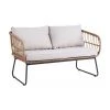 Canapé lounge de jardin Le Bonom Vistdal, larg. 126 x prof. 70 cm -Jardin Soldes Boutique Canape lounge de jardin Le Bonom Vistdal