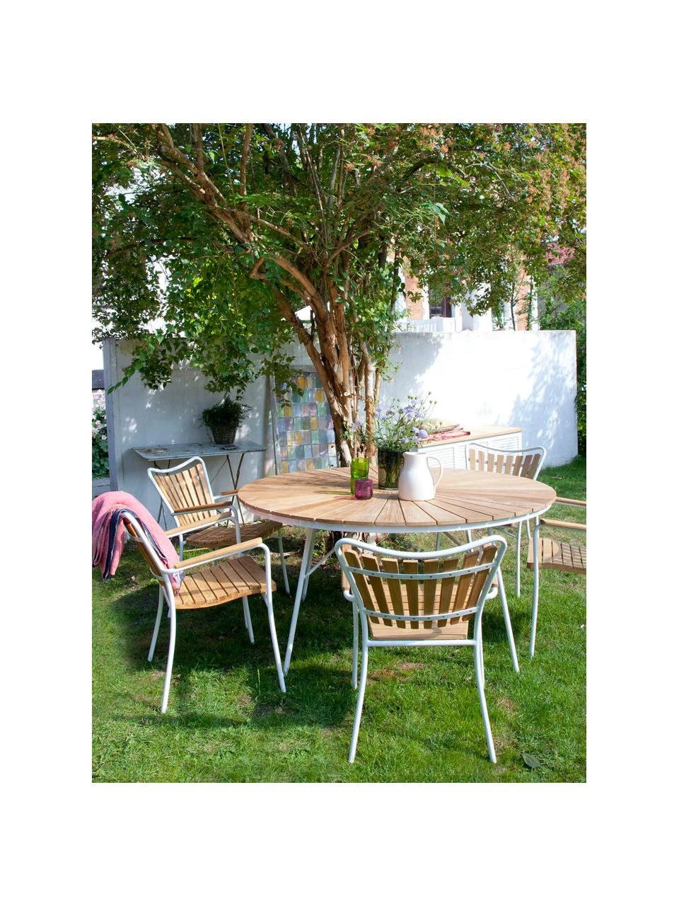 Chaise de jardin Hard & Ellen, larg. 56 x haut. 78 cm 5 Chaise de jardin Hard & Ellen, larg. 56 x haut. 78 cm – Image 3