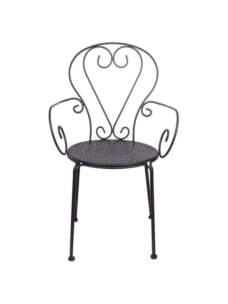 Bizzotto Chaise de jardin à accoudoirs Etienne, 2 pièces, larg. 49 x haut. 89 cm 8 Bizzotto Chaise de jardin à accoudoirs Etienne, 2 pièces, larg. 49 x haut. 89 cm – Image 6