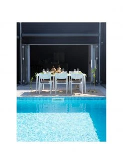 Brafab Chaise de jardin empilable Delia, larg. 48 x prof. 55 cm -Jardin Soldes Boutique Chaise de jardin empilable Delia 11