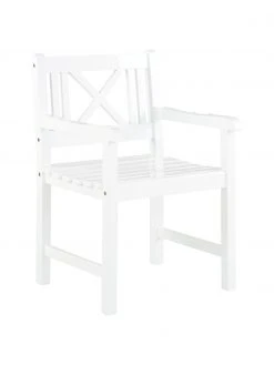 Chaise de jardin en bois Rosenborg, larg. 59 x haut. 89 cm