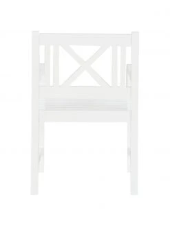 Chaise de jardin en bois Rosenborg, larg. 59 x haut. 89 cm -Jardin Soldes Boutique Chaise de jardin en bois Rosenborg 4