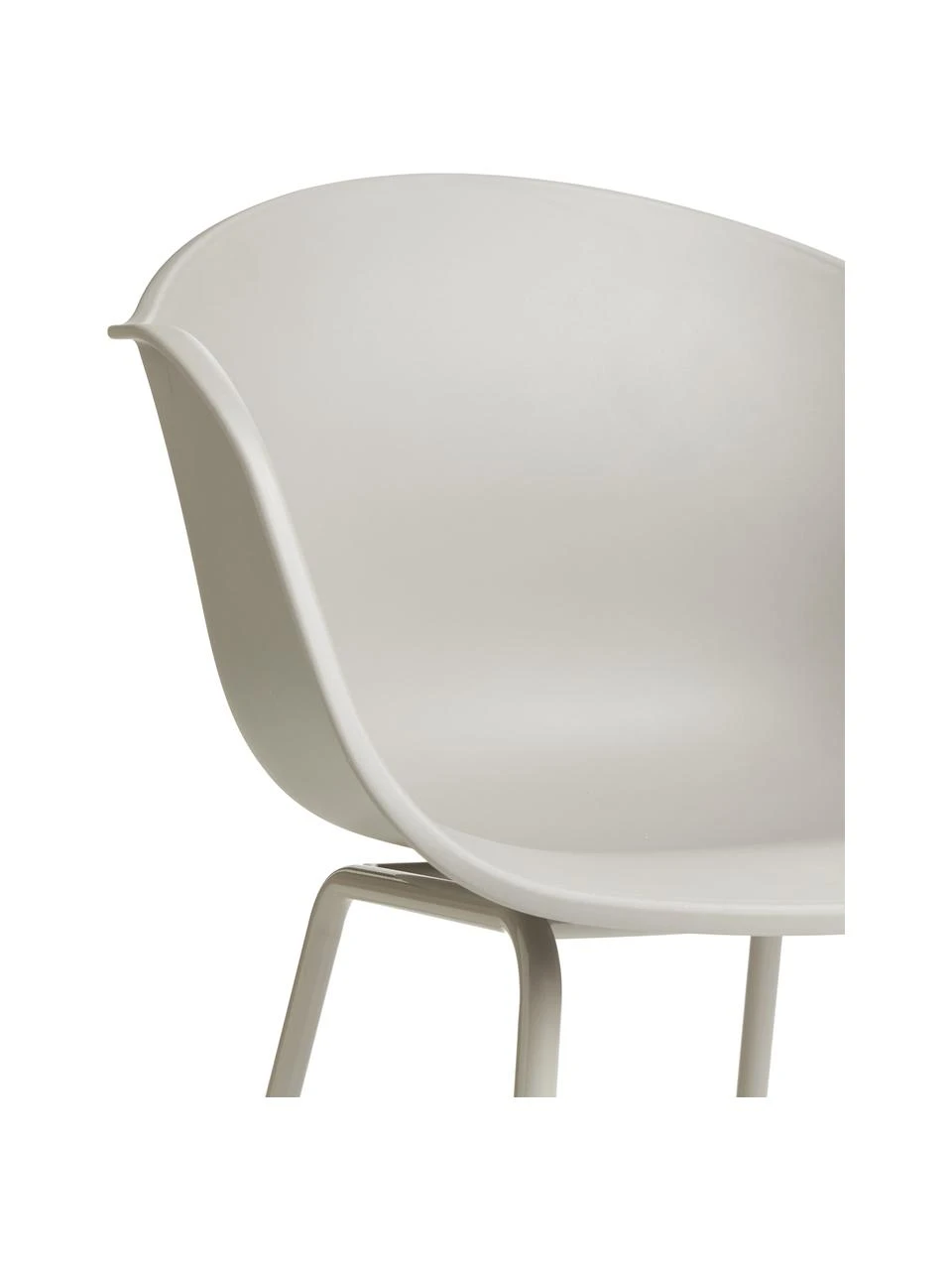 Westwing Collection Chaise de jardin grise Claire, larg. 60 x prof. 54 cm 8 Westwing Collection Chaise de jardin grise Claire, larg. 60 x prof. 54 cm – Image 6