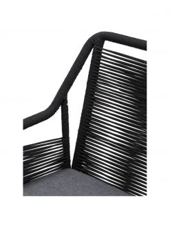 Chaise de jardin noire Elba, 2 pi&egrave;ces, larg. 56 x prof. 63 cmDisponibilité limitée -Jardin Soldes Boutique Chaise de jardin noire Elba 2 pieces 5