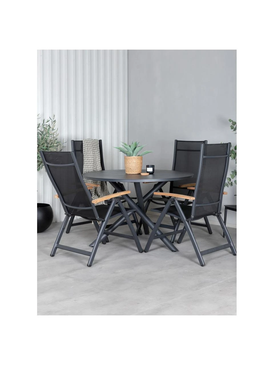 Chaise de jardin pliante Panama, larg. 58 x prof. 75 cm 5 Chaise de jardin pliante Panama, larg. 58 x prof. 75 cm – Image 3