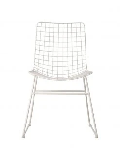 HKliving Chaise design métal Wire, larg. 47 x prof. 54 cm 11 HKliving Chaise design métal Wire, larg. 47 x prof. 54 cm -Jardin Soldes Boutique Chaise design metal Wire 3