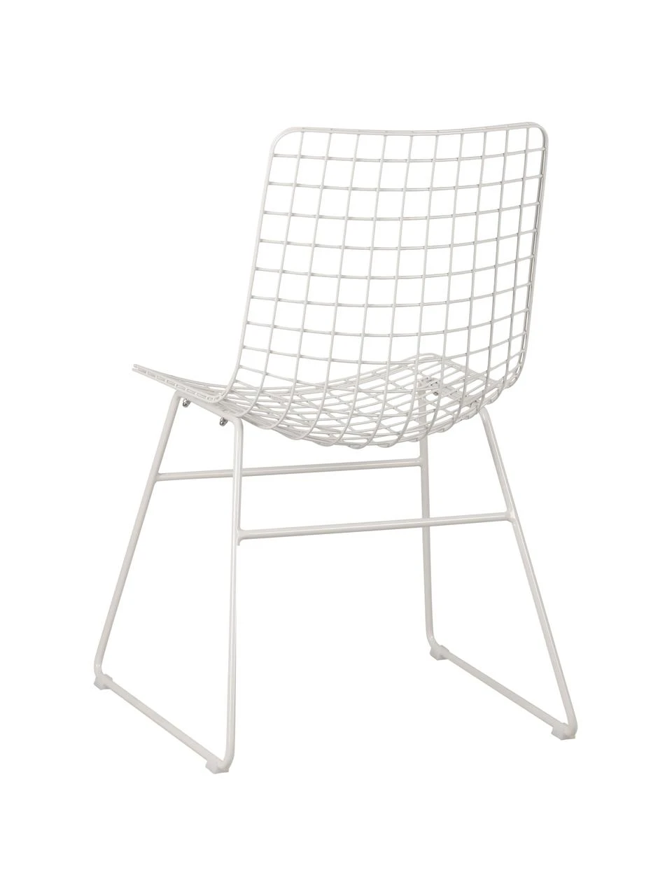 HKliving Chaise design métal Wire, larg. 47 x prof. 54 cm 7 HKliving Chaise design métal Wire, larg. 47 x prof. 54 cm – Image 5
