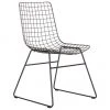 HKliving Chaise design métal Wire, larg. 47 x prof. 54 cm 1 HKliving Chaise design métal Wire, larg. 47 x prof. 54 cm -Jardin Soldes Boutique Chaise design metal Wire 6