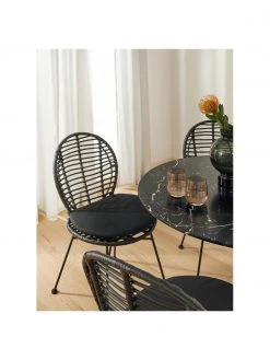 Westwing Collection Chaise en polyrotin Cordula, 2 pièces, larg. 48 x prof. 57 cm -Jardin Soldes Boutique Chaise en polyrotin Cordula 2 pieces 8