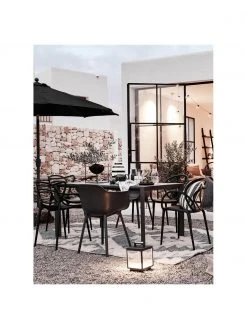 Kartell Chaise noire à accoudoirs design Masters, 2 pièces, larg. 57 x prof. 47 cm 10 Kartell Chaise noire à accoudoirs design Masters, 2 pièces, larg. 57 x prof. 47 cm -Jardin Soldes Boutique Chaise noire a accoudoirs design Masters 2 pieces 2