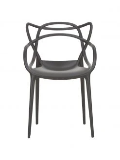 Kartell Chaise noire à accoudoirs design Masters, 2 pièces, larg. 57 x prof. 47 cm 12 Kartell Chaise noire à accoudoirs design Masters, 2 pièces, larg. 57 x prof. 47 cm -Jardin Soldes Boutique Chaise noire a accoudoirs design Masters 2 pieces 4